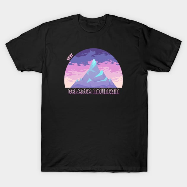 Visit Celeste Mountain T-Shirt by Adamantitan
